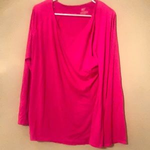 Size 2X pink workout shirt